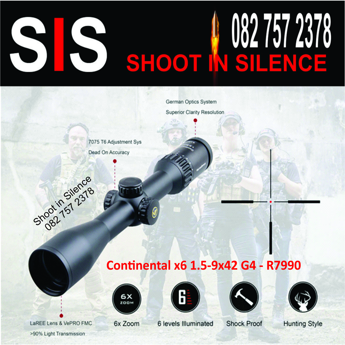 Continental x6 1.5-9x42 G4